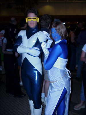 Cyclops and Mystique