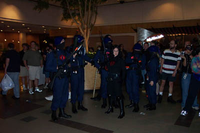 Cobra Soldiers with The Baroness