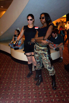 			<B>Laura Croft and Unknown</B>
 from Tomb Raider and Unknown