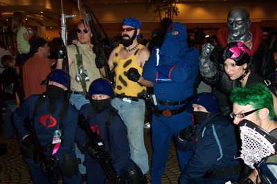Cobra featuring Unknown, Unknown, Cobra Commander, Destro, Unknown, and Unknown